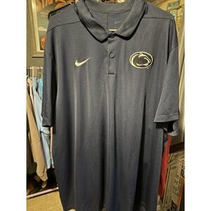 Nike Men’s Penn State Dri-Fit Polo XXL Navy Blue